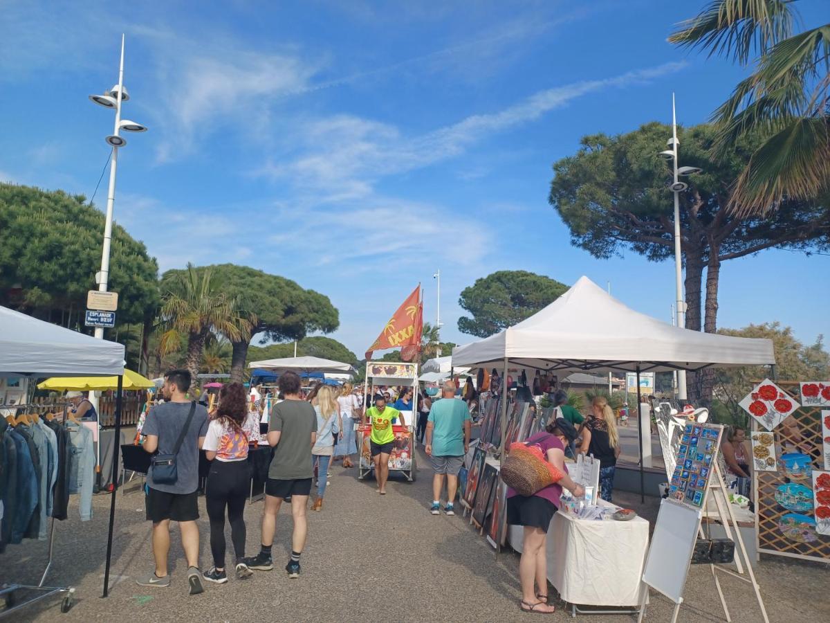 Charmant Appart. 500M Plages Des Sablettes 滨海拉塞讷 外观 照片